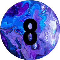 Adult Badge 8 Badge