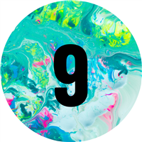 Adult Badge 9 Badge