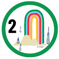 Pre-K Color Our World 2 Badge