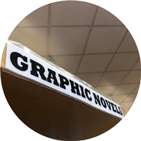 The Art of Reading: Graphic Novel Badge