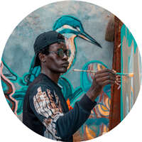 The Art of Reading: Read a Biography About an Arti Badge