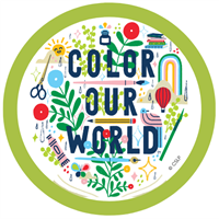 Pre-K Color Our World Registration Badge
